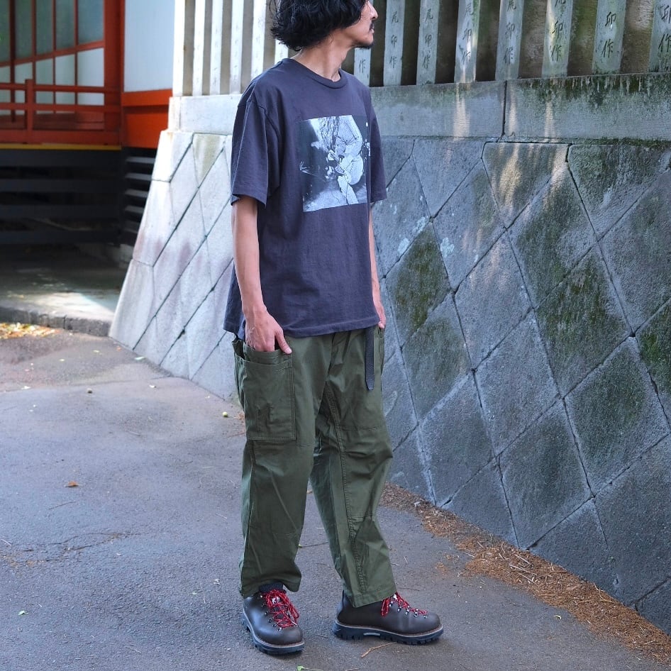 SASSAFRAS(ササフラス) Overgrown Pants 4/5-Olive-(SF-262339) | Signs