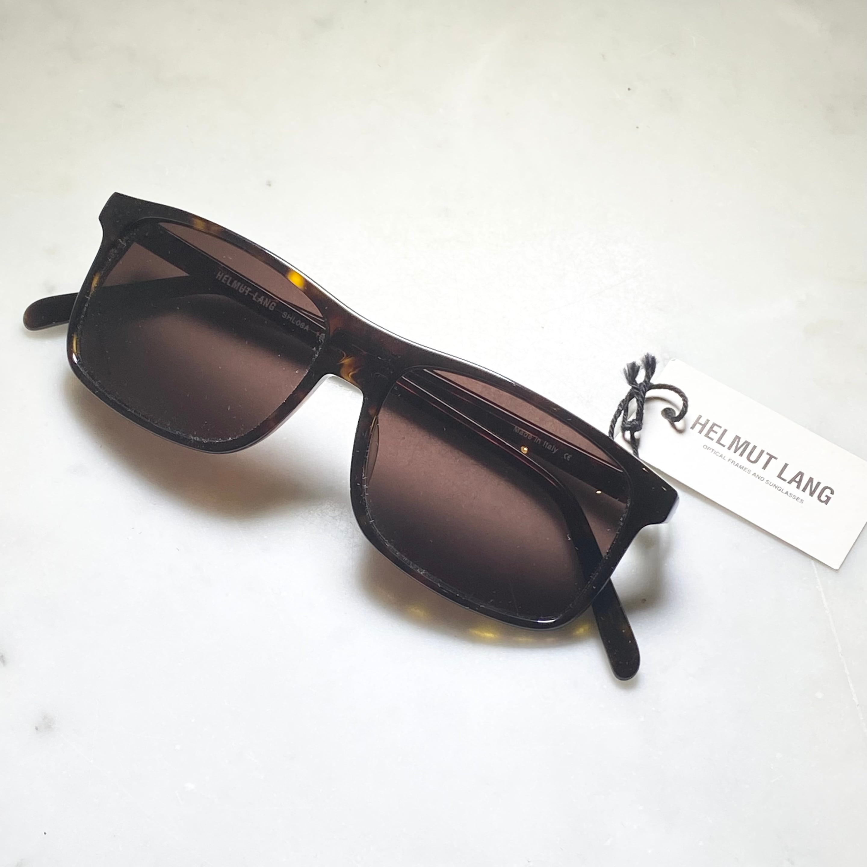 HELMUT LANG glasses made in Italy | NOIR ONLINE