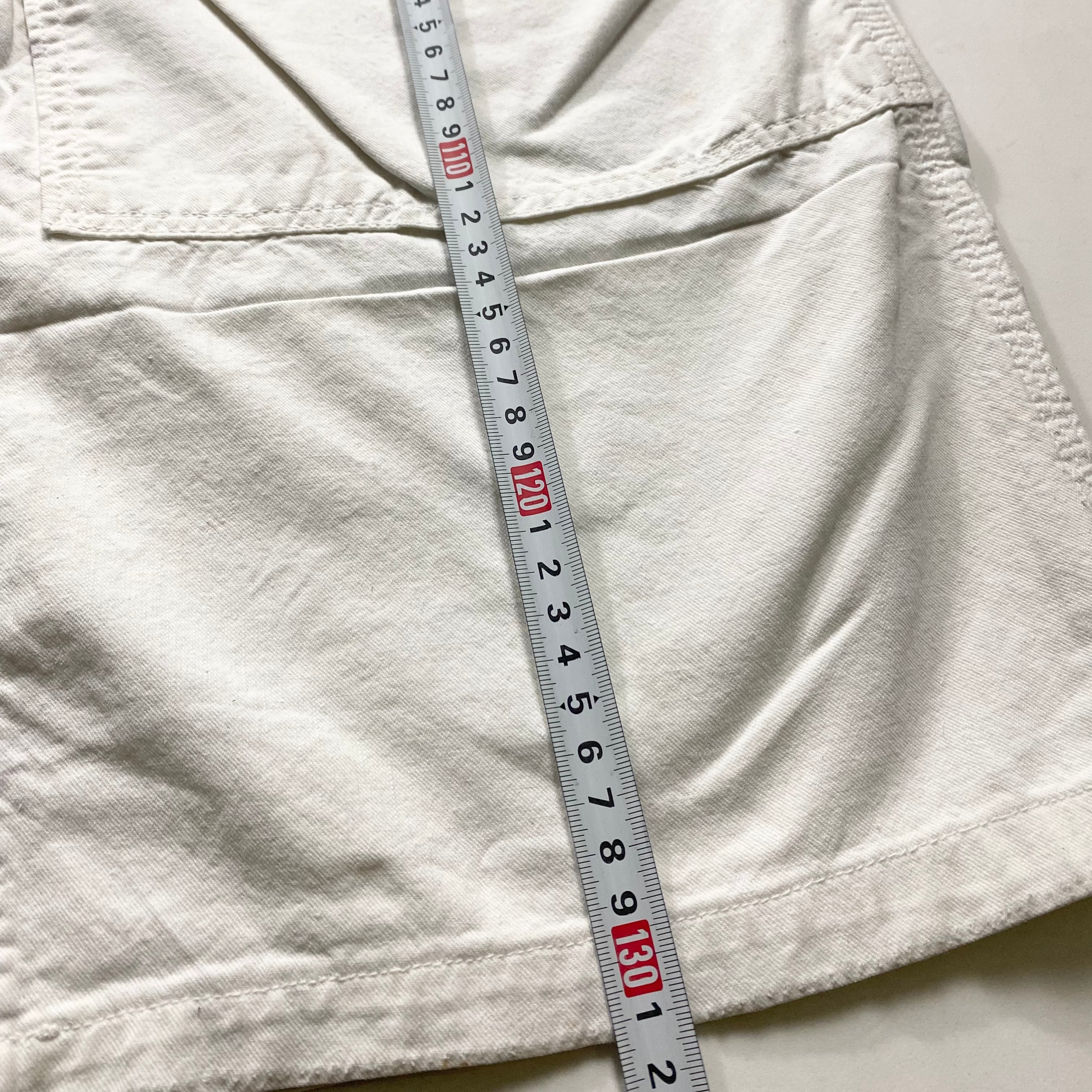 vintage 1950's “Carhartt×HEADLIGHT×FINCK” white overalls | NOIR ONLINE