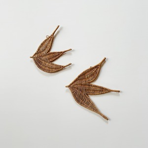 Rattan bird wall decoration (Msize)