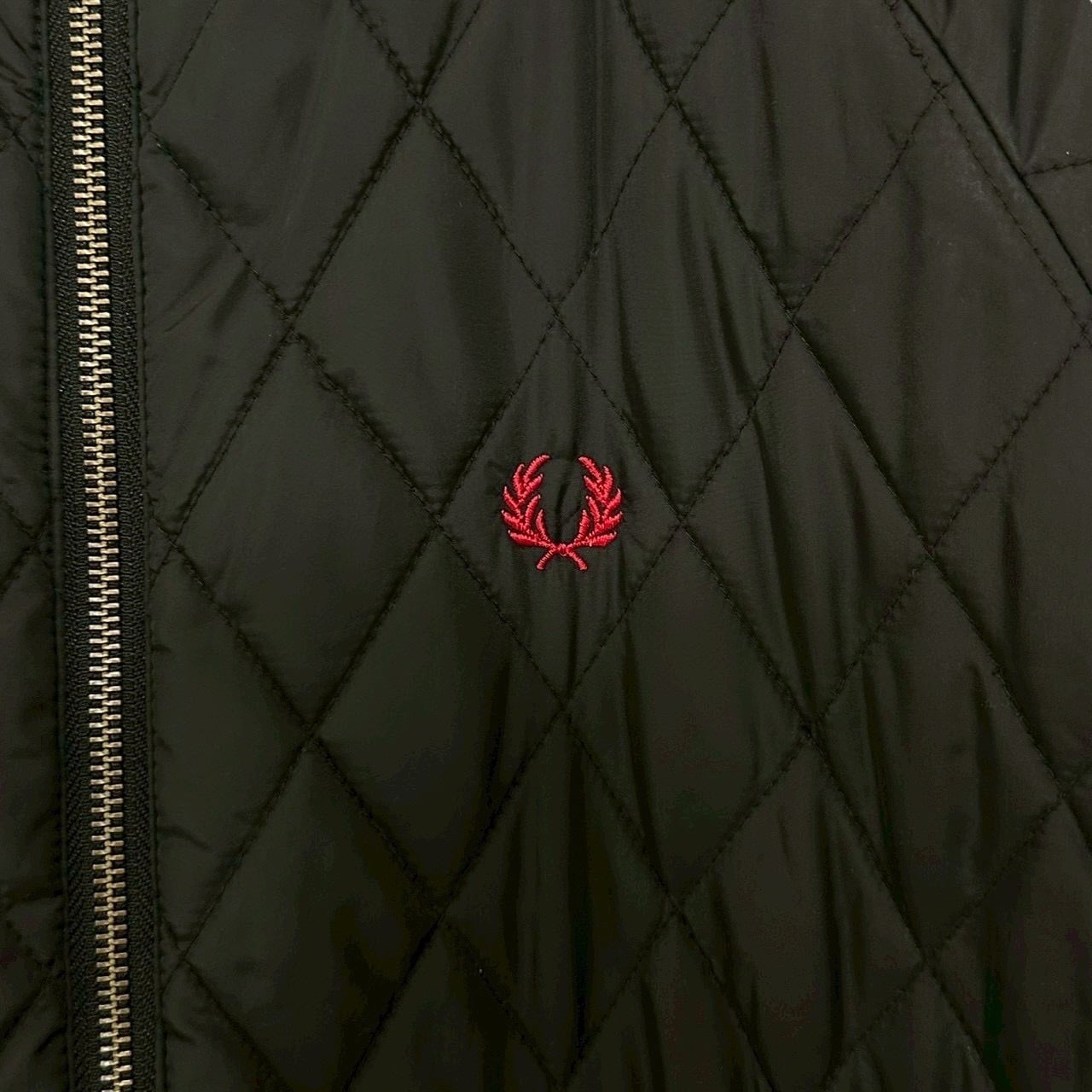 FRED PERRY フレッドペリー キルティングジャケット L リバーシブル