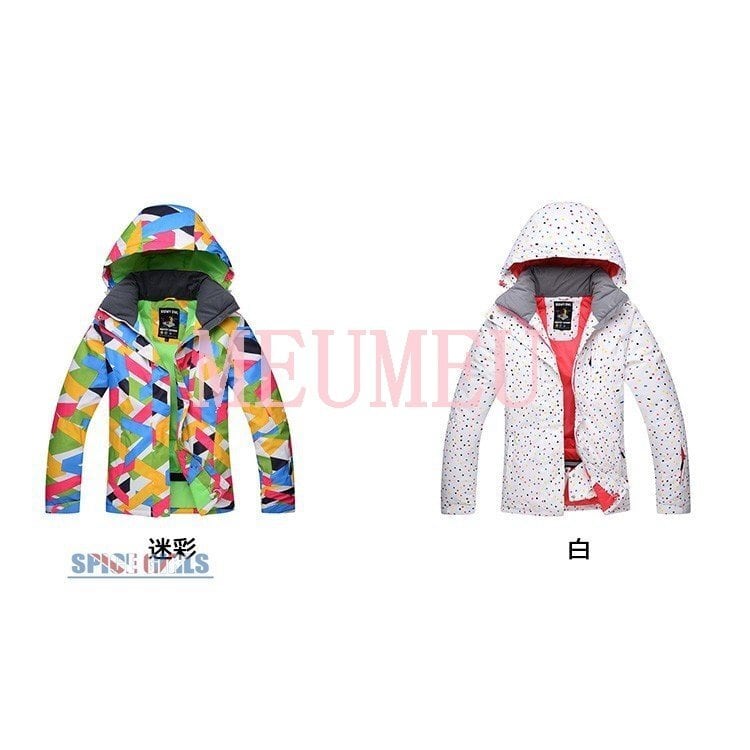 GSOU SNOW レディース スキージャケット パンツセット