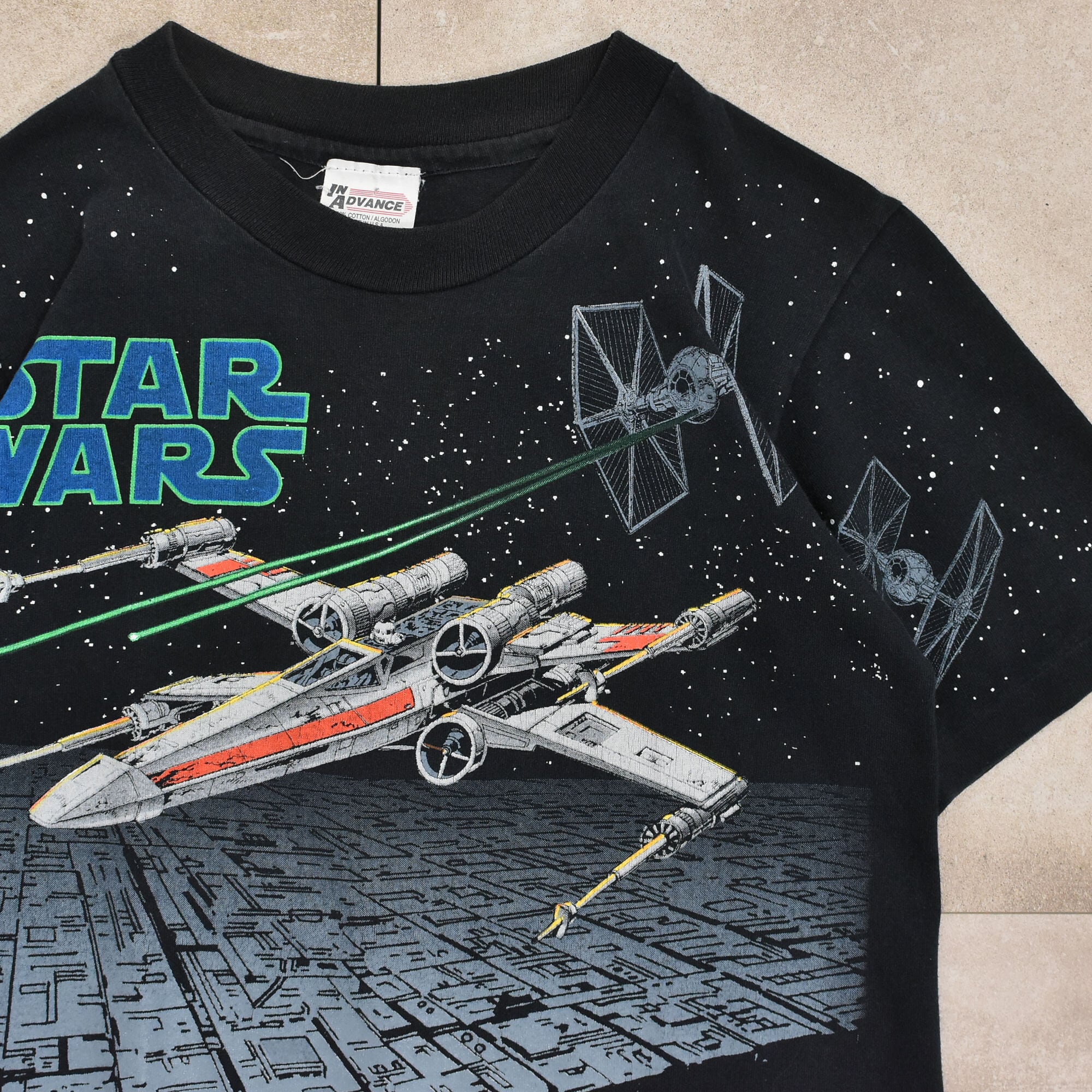 90s～ STAR WARS TX-65 print T-shirt | 古着屋 grin days memory