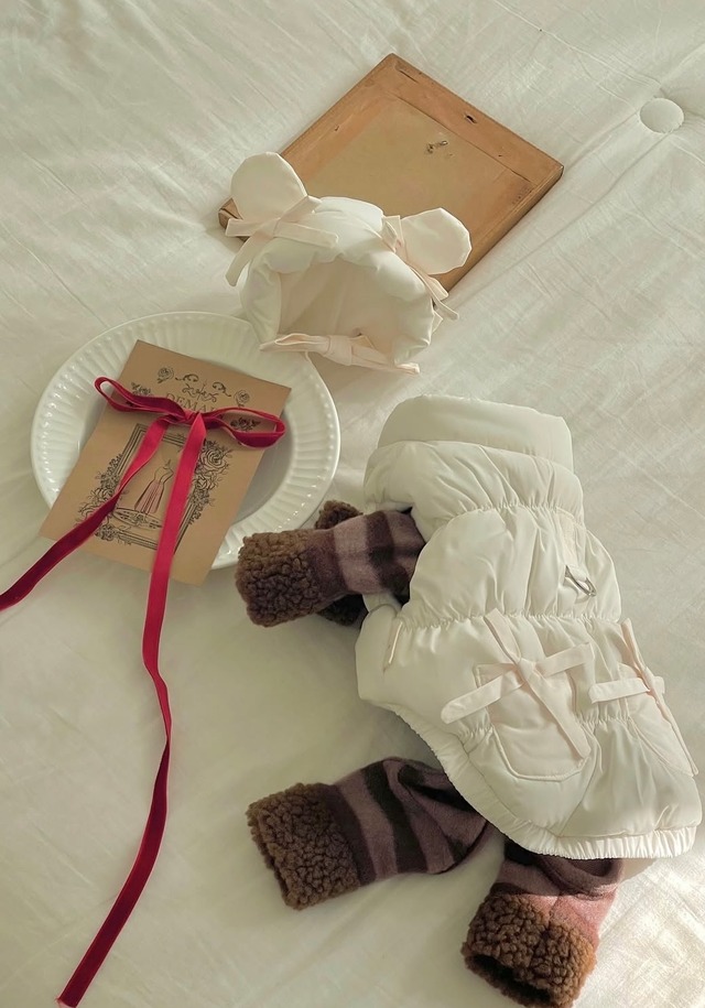 [在庫確保分] ballet puff padding (cream)