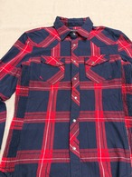 ''VANQUISH'' check shirts