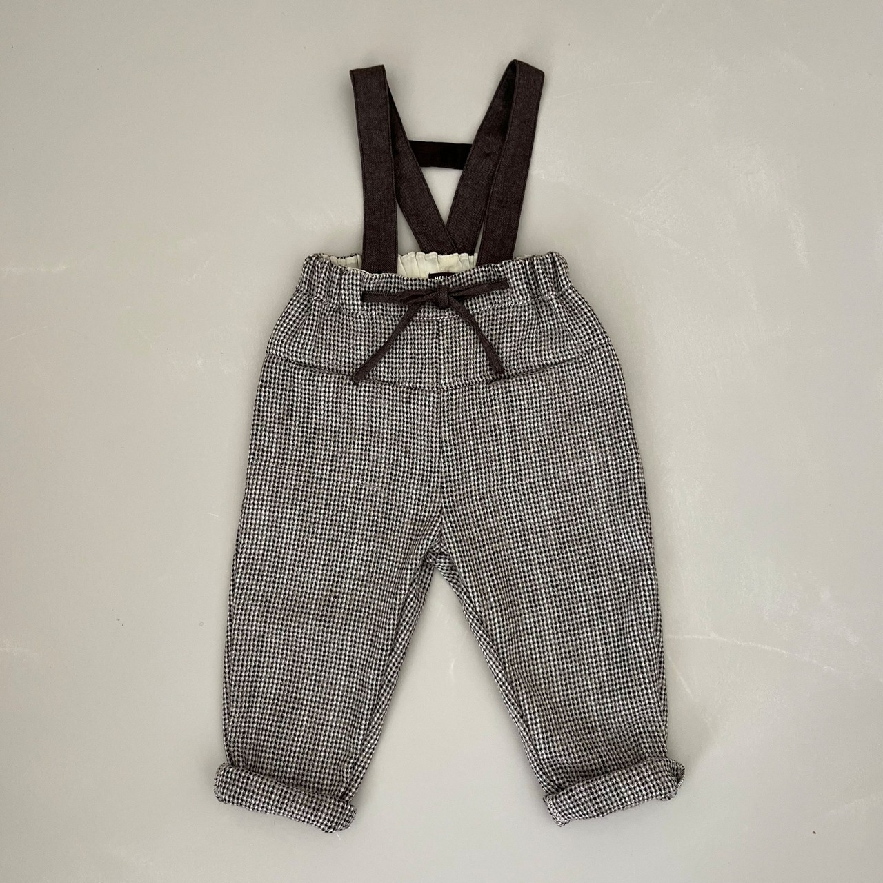HELLOLUPO　BROOKS TROUSERS - B&W