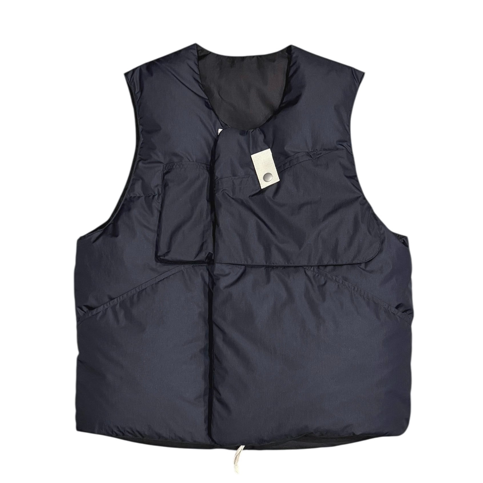 NOROLL VESTAS TWO FACE DOWN / BLACK-NAVY (ノーロール ダウンベスト