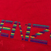KENZO ケンゾー BIGロゴ入り ウールニットセーター サイズ 1 /レッド/ビンテージ/D-TK2000