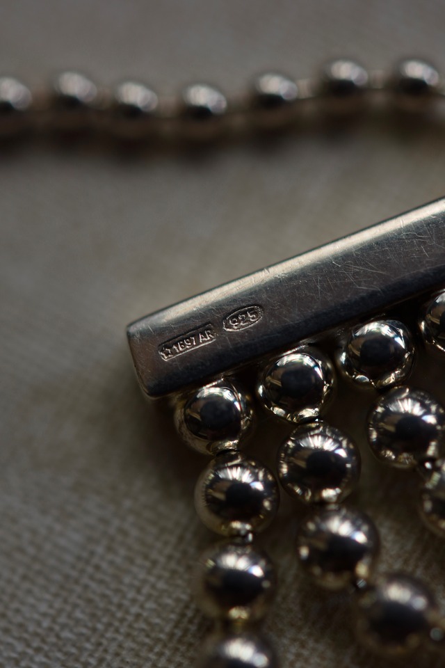 IORI／"GUCCI" bracelet／10-Strand ball chain