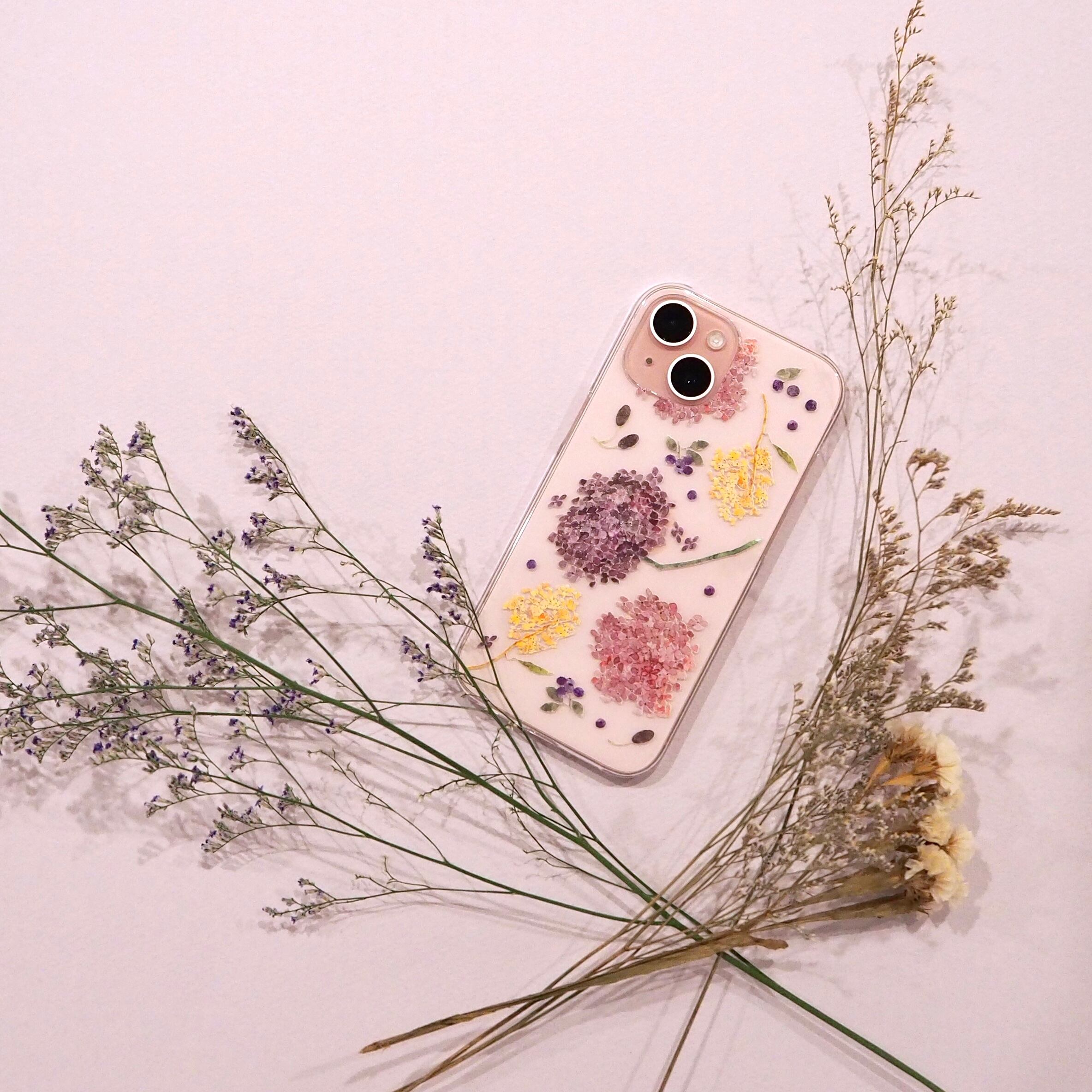 clear iPhone case《雨のドレス》