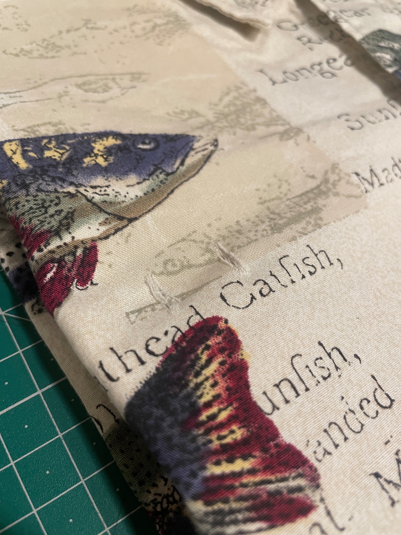 Columbia / fish pattern shirts / ALTERED SHIRTS