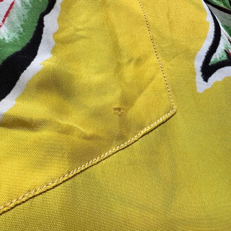 40's KAMEHAMEHA カメハメハ レーヨンハワイアンシャツ アロハシャツ