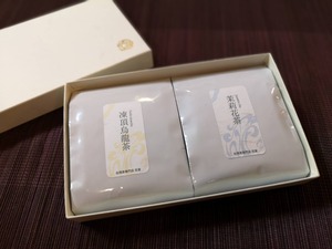 手土産ギフトセット (凍頂烏龍茶、ジャスミン茶)