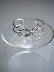 RITSUKO KARITA - Silver Hook Bangle :Silver|small article/スプリングホック/Silver925