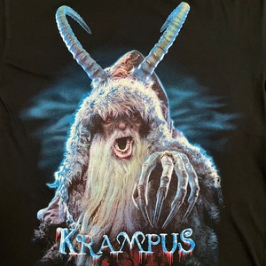 【Universal Studios】ハロウィン イベント Tシャツ ビッグプリント Halloween Horror Nights KRAMPUS ユニバーサルスタジオ ホラー M 半袖 US古着