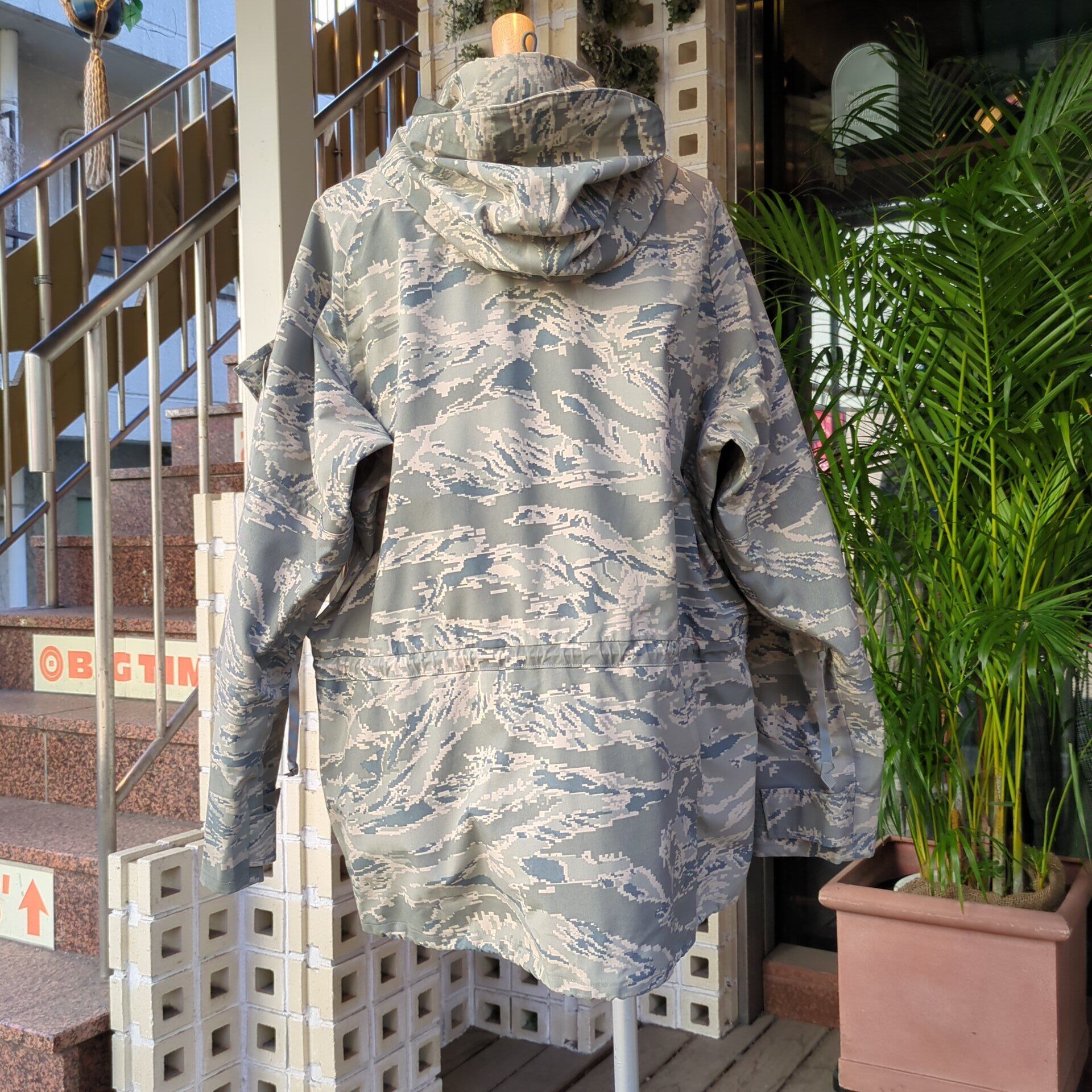 アメリカ軍 Military Jacket セパレート ゴアテックス 09 “U.S.AIRFORCE” “APECS” “GORE-TEX” Hoodie jacket Camouflage '09