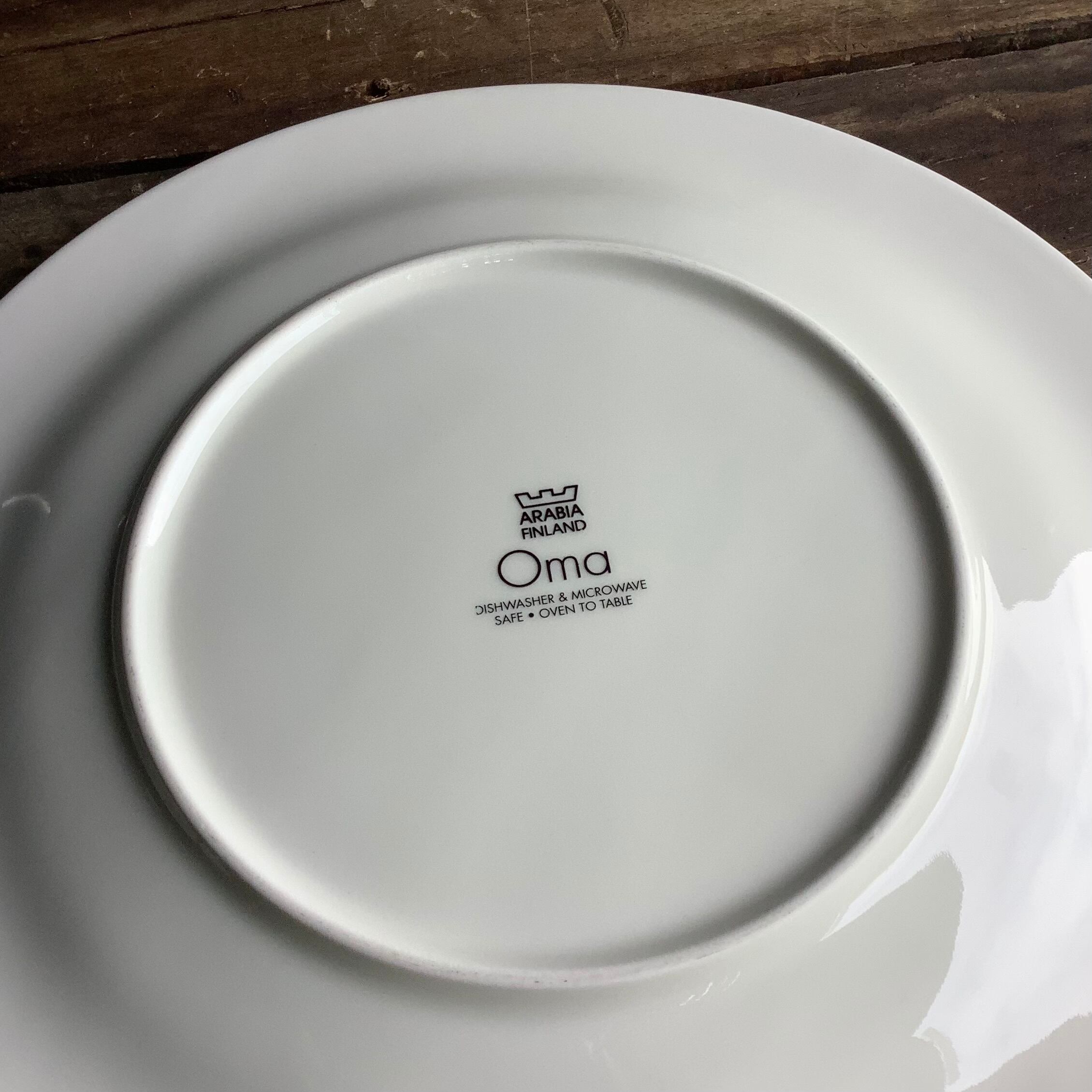 【レア】ARABIA アラビア Oma オマ ARABIA ”Oma” プレート（28.5cm）C | 岡山県牛窓にある北欧
