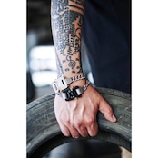 バックル キューバン ブレスレット W161