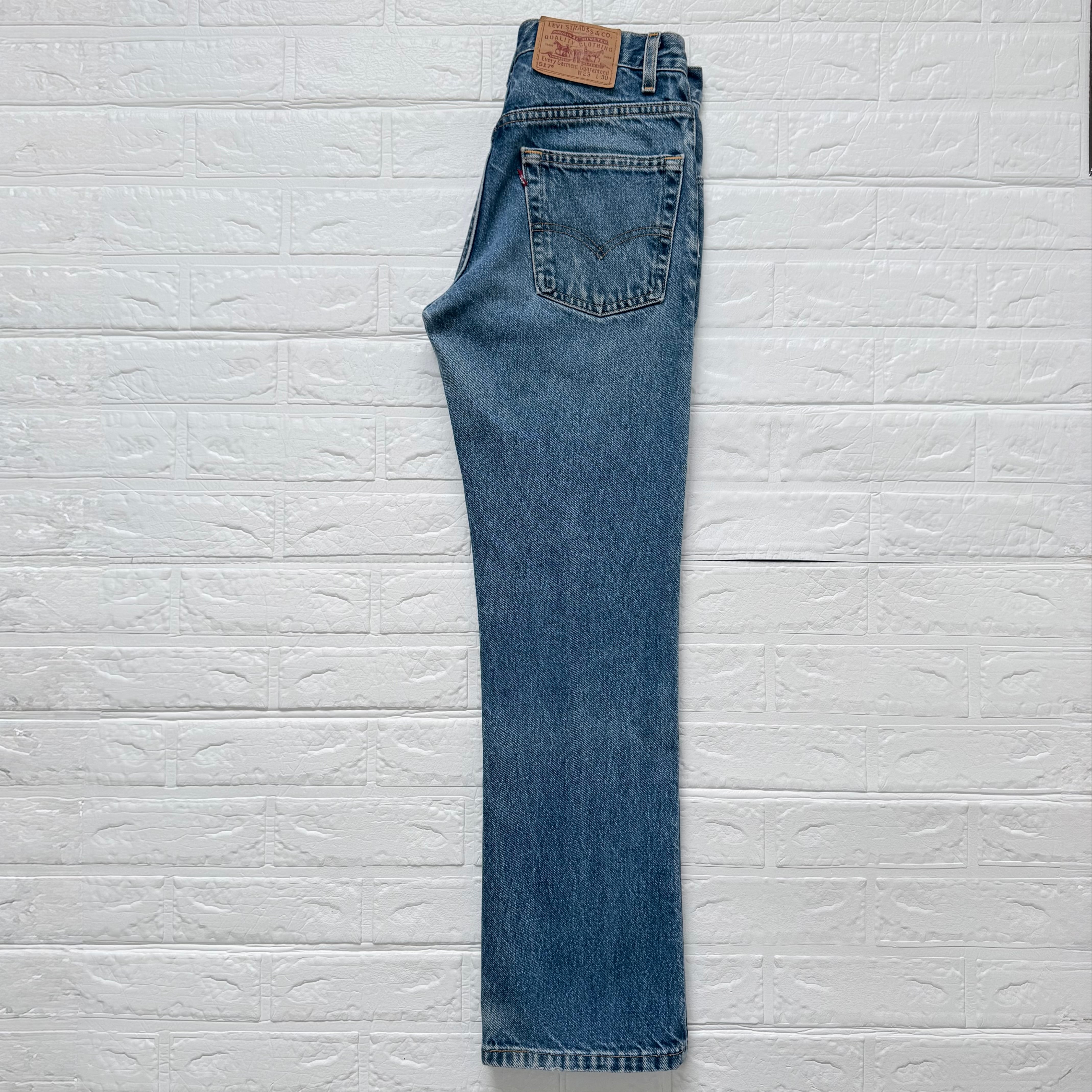 Levi's 517 USA製 00s ブーツカットデニム インディゴブルー W29 L30