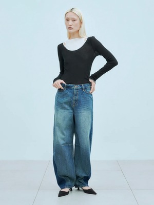 【26SS】THINGS THAT MATTER シングスザットマター / デニム / CURVE SILHOUETTE DENIM