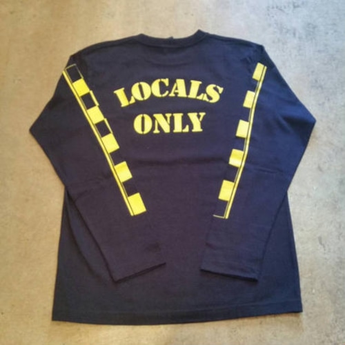 LOCALS ONLY CHECKER L/S TEE