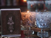 botanical aroma candle -silver-