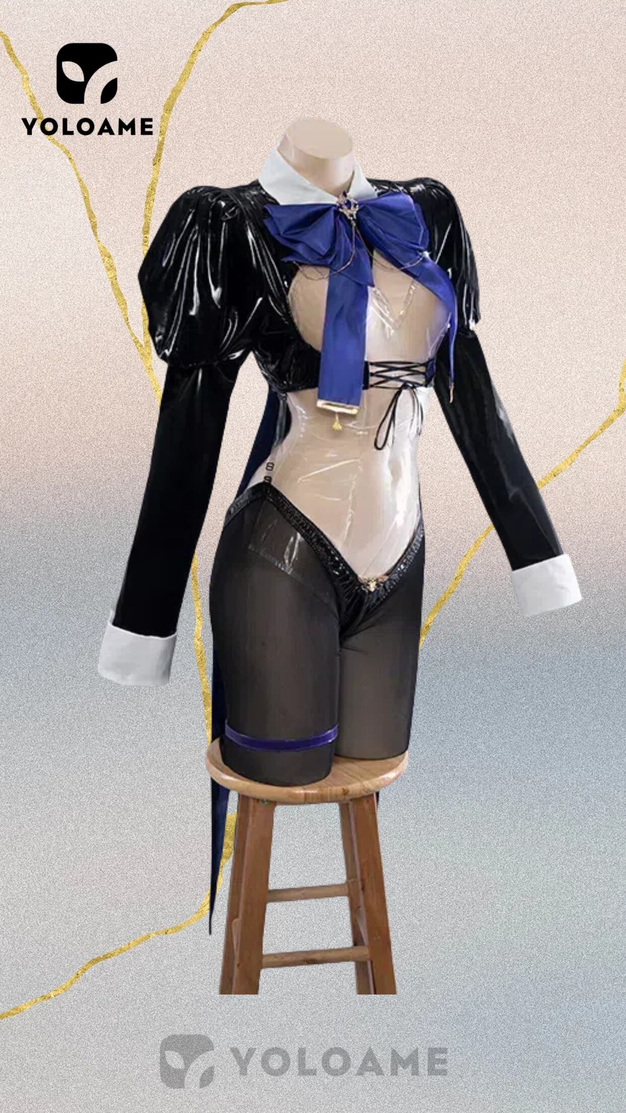 UWOWO アズールレーン チェシャー コスプレ衣装 新春旗袍 | YOLOAME