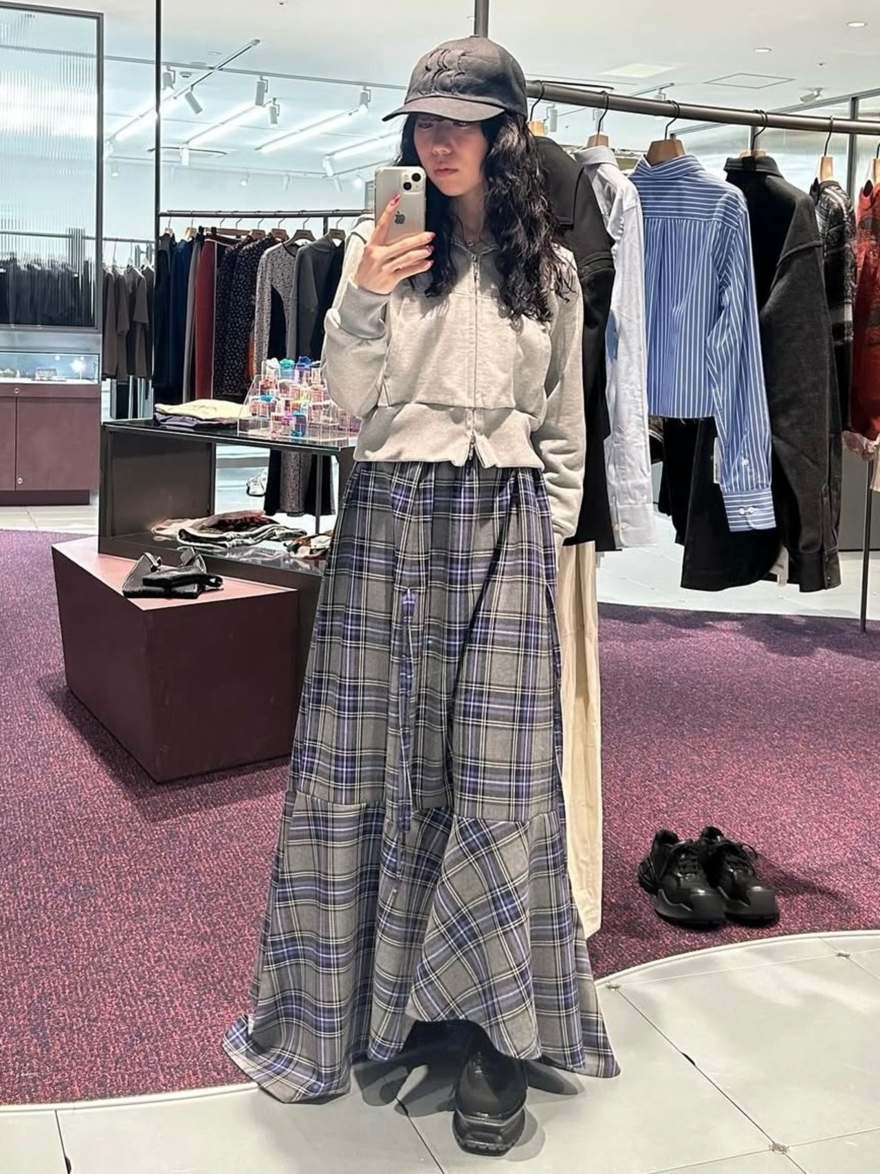 【25AW】HOUGA ホウガ /   wisteria skirt / スカート - 2
