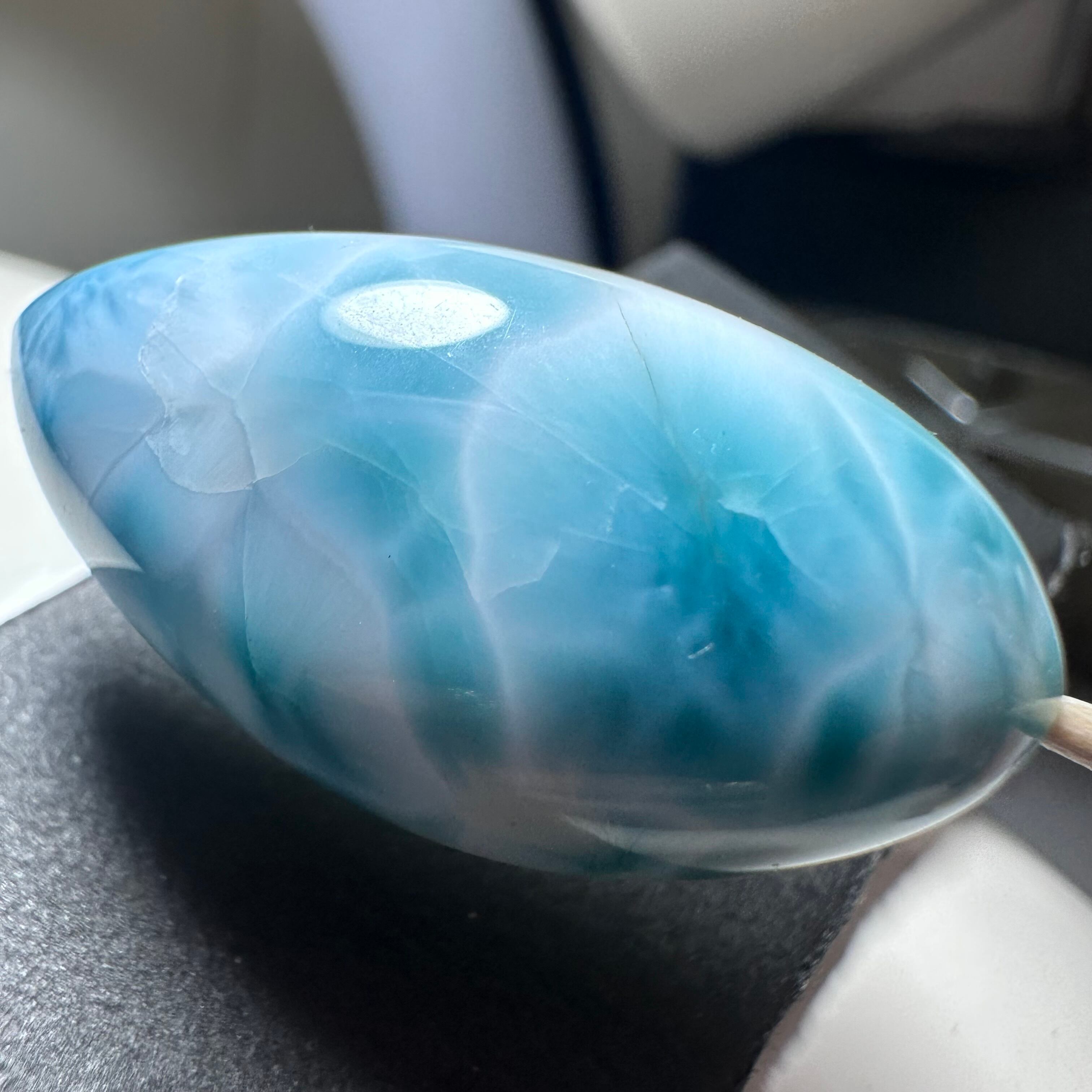 no.B18 ラリマー 貫通穴