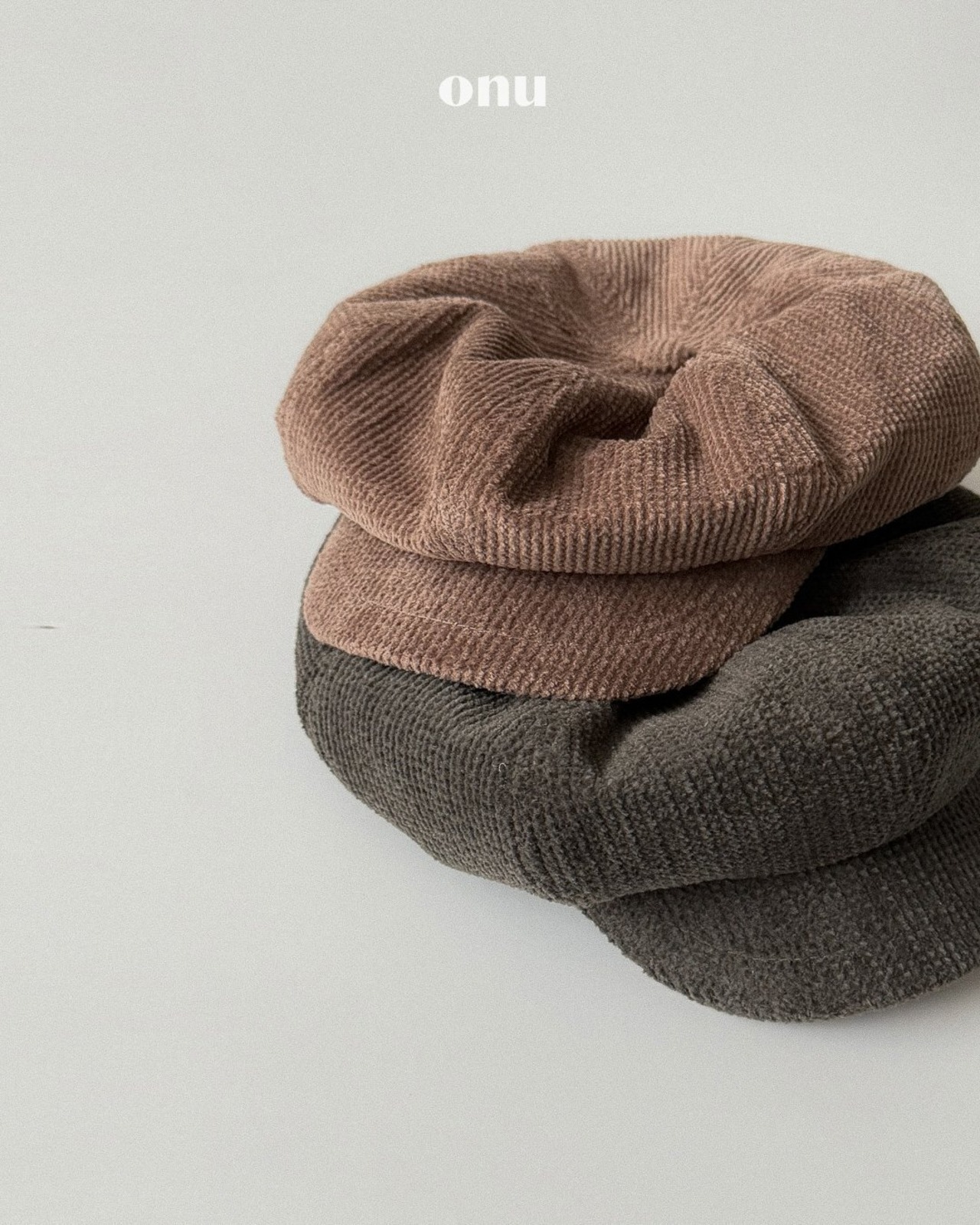 ONU［取寄］corduroy waffle cap 26winter