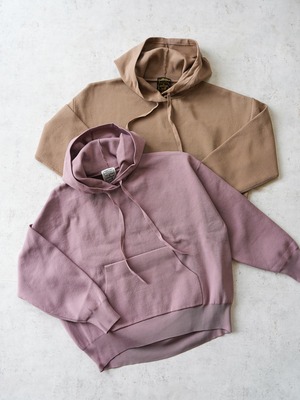 [Cloth&Cross]ハーフミラノニットフーディー