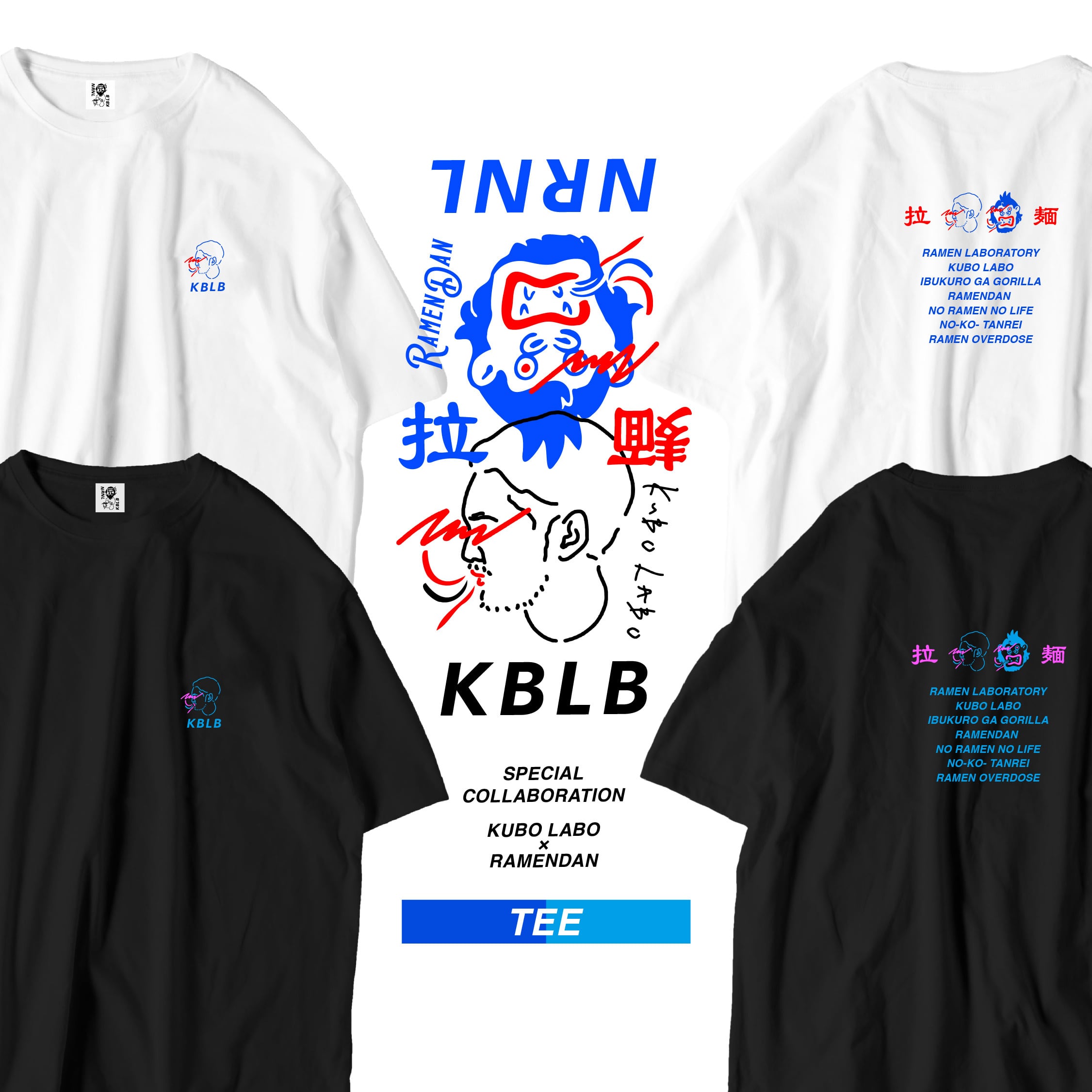 受注生産】KUBO LABOコラボ 刺繍Tシャツ | ラーメン団