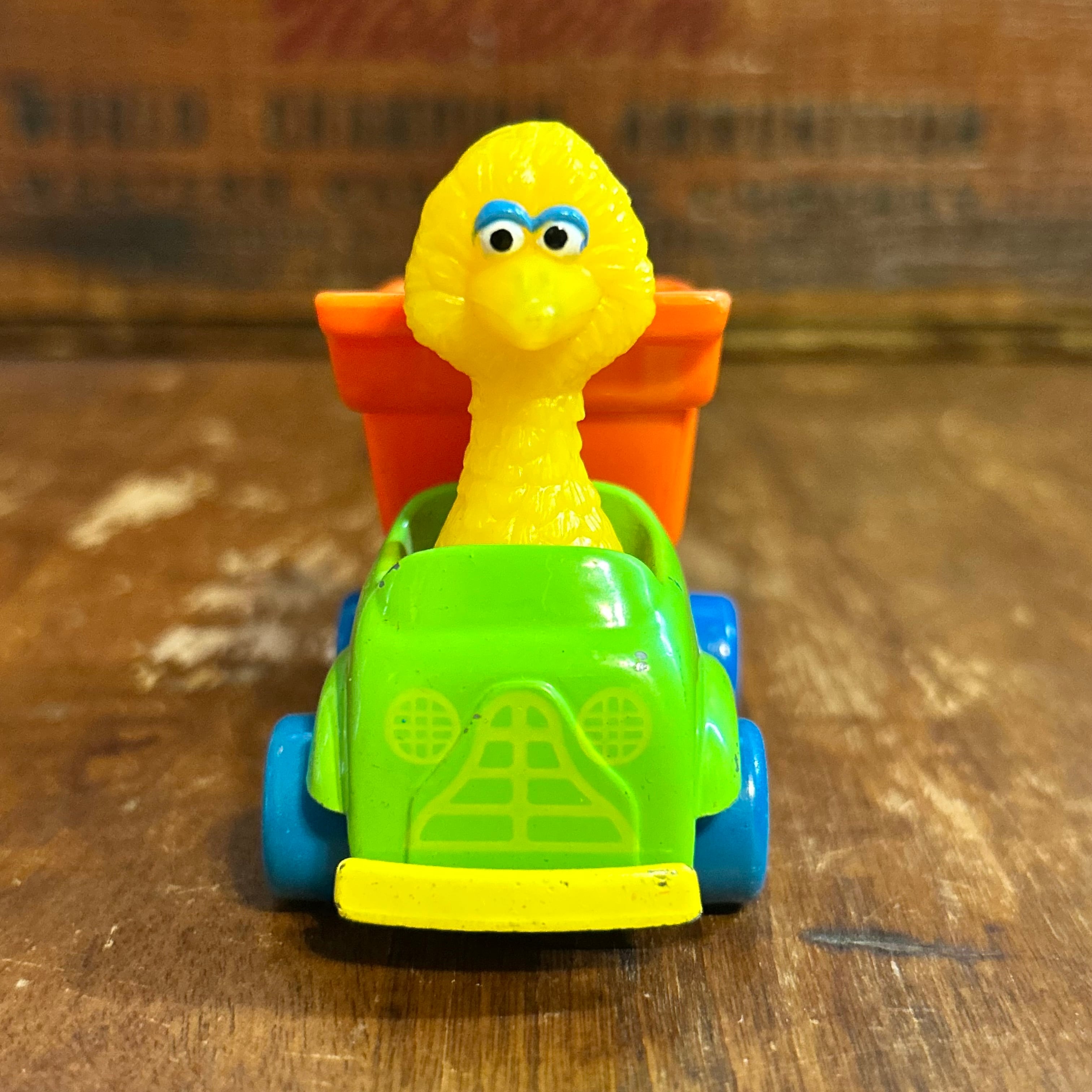 1982 セサミストリート ビッグバード ダンプカー ミニカー ダイ