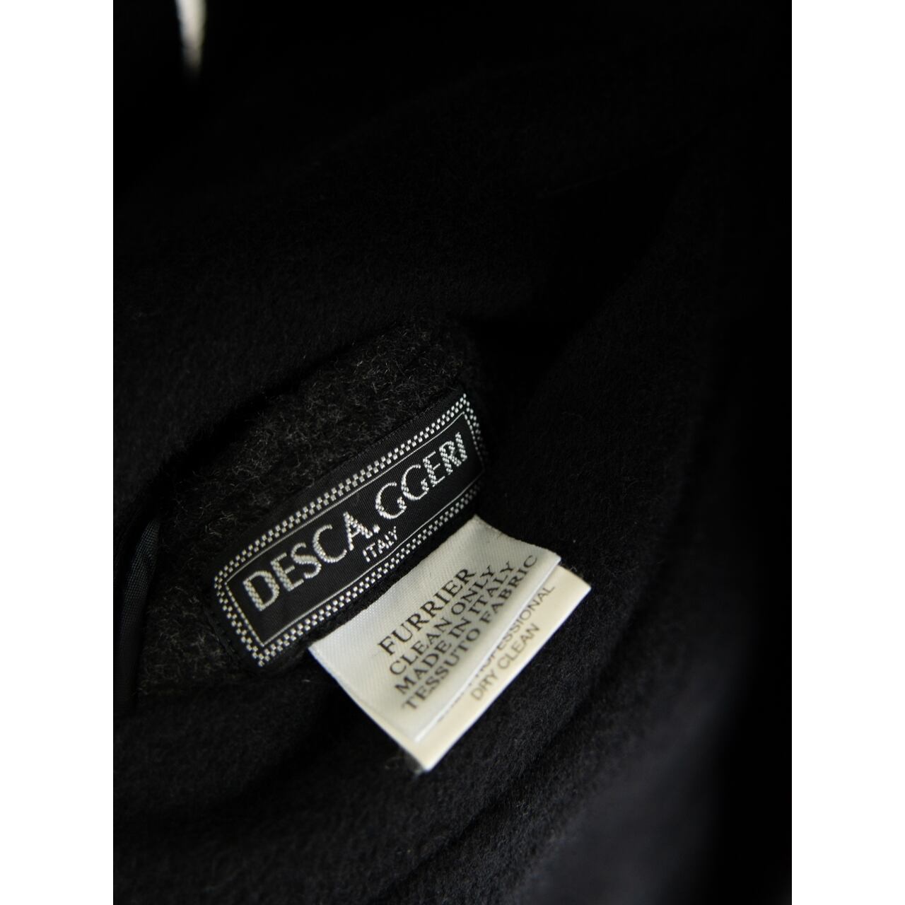 【DESCA.GGERI】Made in Italy 100% Cashmere Reversible Coat（イタリア製 リバーシブルカシミヤコート）