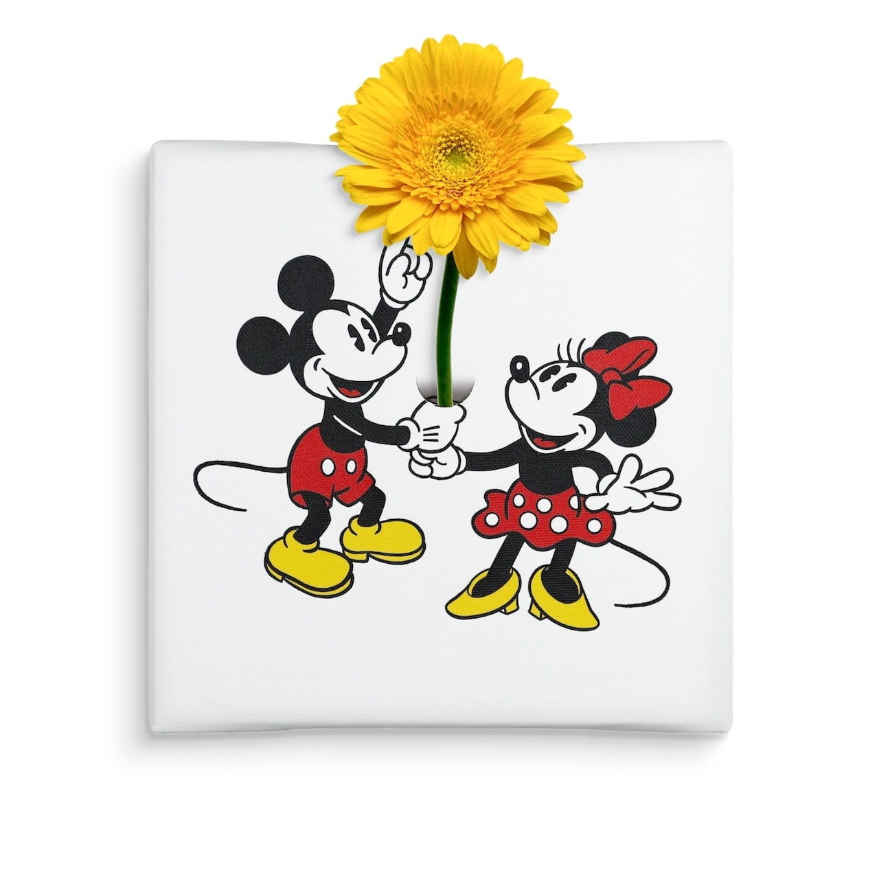 ディズニー アートパネル ミッキー ミニー 一輪挿し IKE-DSNY-2106-09