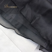 社交ダンス 衣装 発表会 演奏会 スタンダード パニエ ペチコート スカート ジュネビビアン チュール 黒 ブラック系 ステージ衣装 パーティ衣装 発表会 衣装 ダンス スカート 大人用 フェスティバル 4層 ウエストホック おしゃれ 講演会 イベント ブラックチュール ロングスカート 伸縮性 ボリューム感 エレガント レディース用 服装