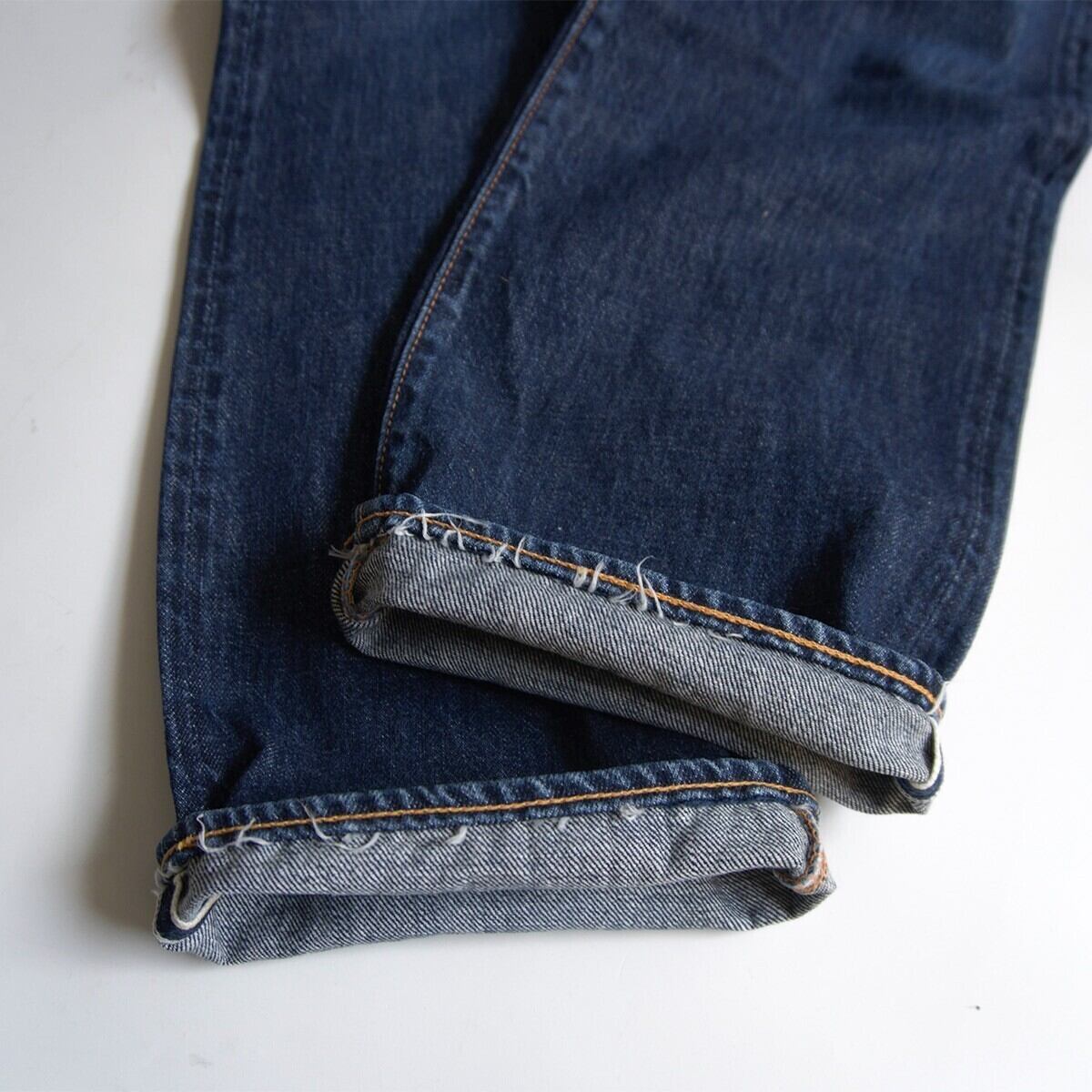 雰囲気抜群/濃紺】EVISU 【LOT.2000 デニムパンツ】32×35 エビス