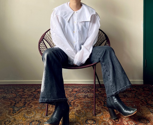 Pierrot Collar Blouse