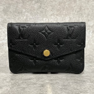 LOUIS VUITTON ルイ・ヴィトン M60633 モノグラム・アンプラント ポシェット・クレ キーケース ブラック 5250-202203