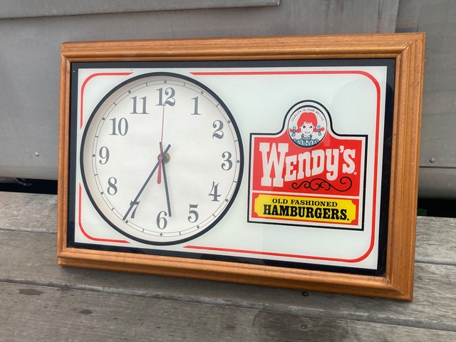 Wendy’s wall clock
