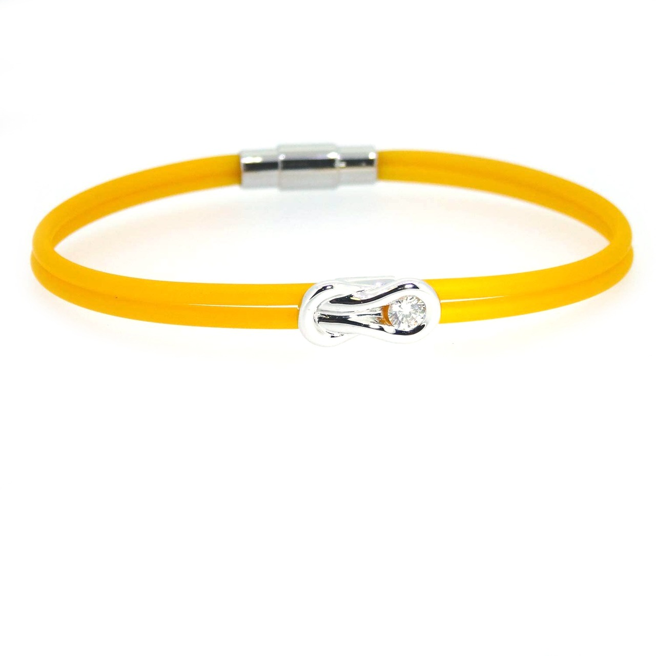 FOREVERMARK エンコルディアコードコレクション K18ホワイトゴールド ダイヤブレスレット マンゴー 限定色 おしゃれ プレゼント ケース付き