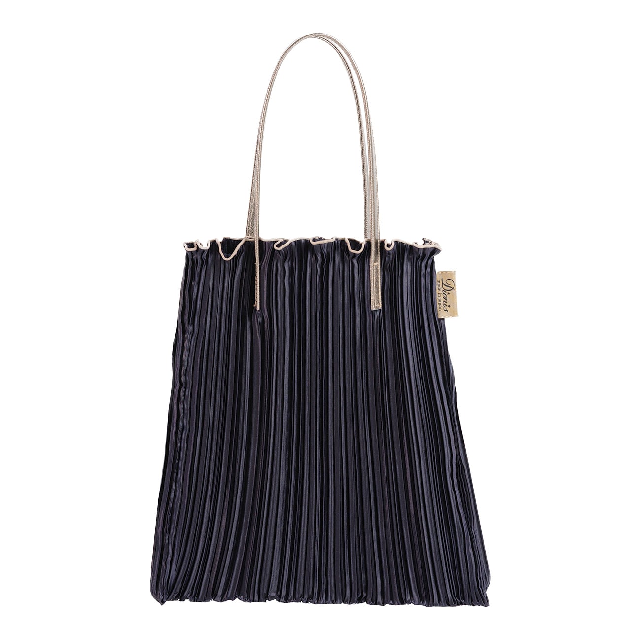 カラフルプリーツバッグ M(DSP-864)#209ミッドナイトブルー