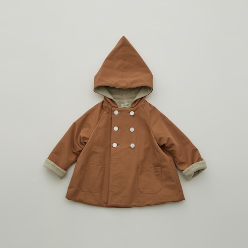 《eLfinFolk 2023AW》elf coat / milky brown / 90-100cm