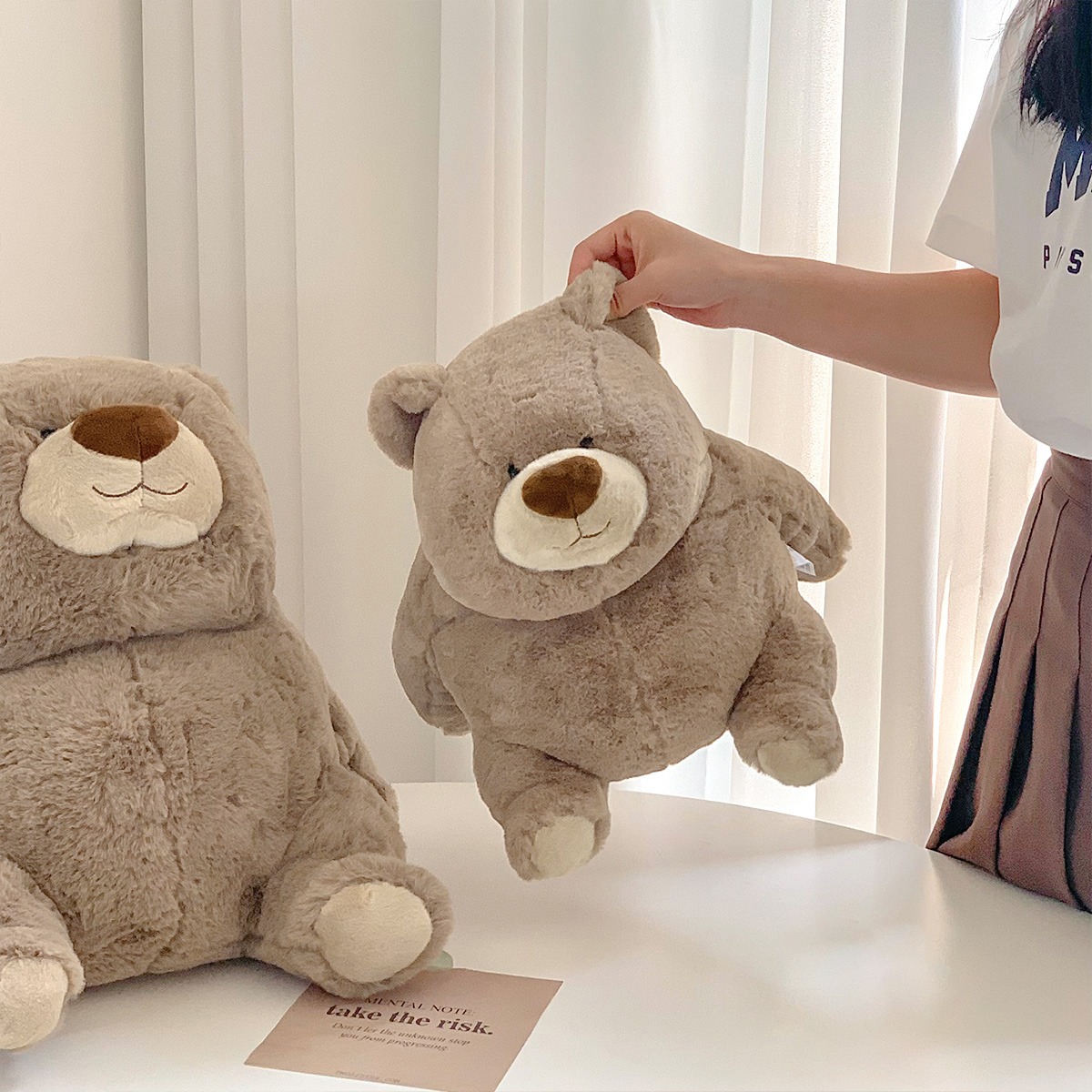 GOODS】ぬいぐるみ チャビーヒグマドール Mサイズ | 韓国子供服通販  