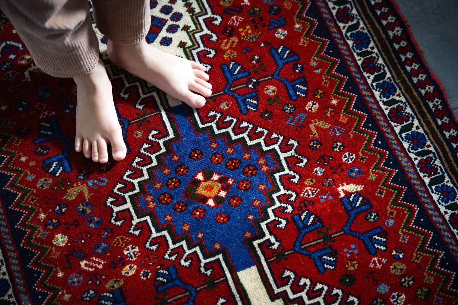 067 - Vintage  tribal rug