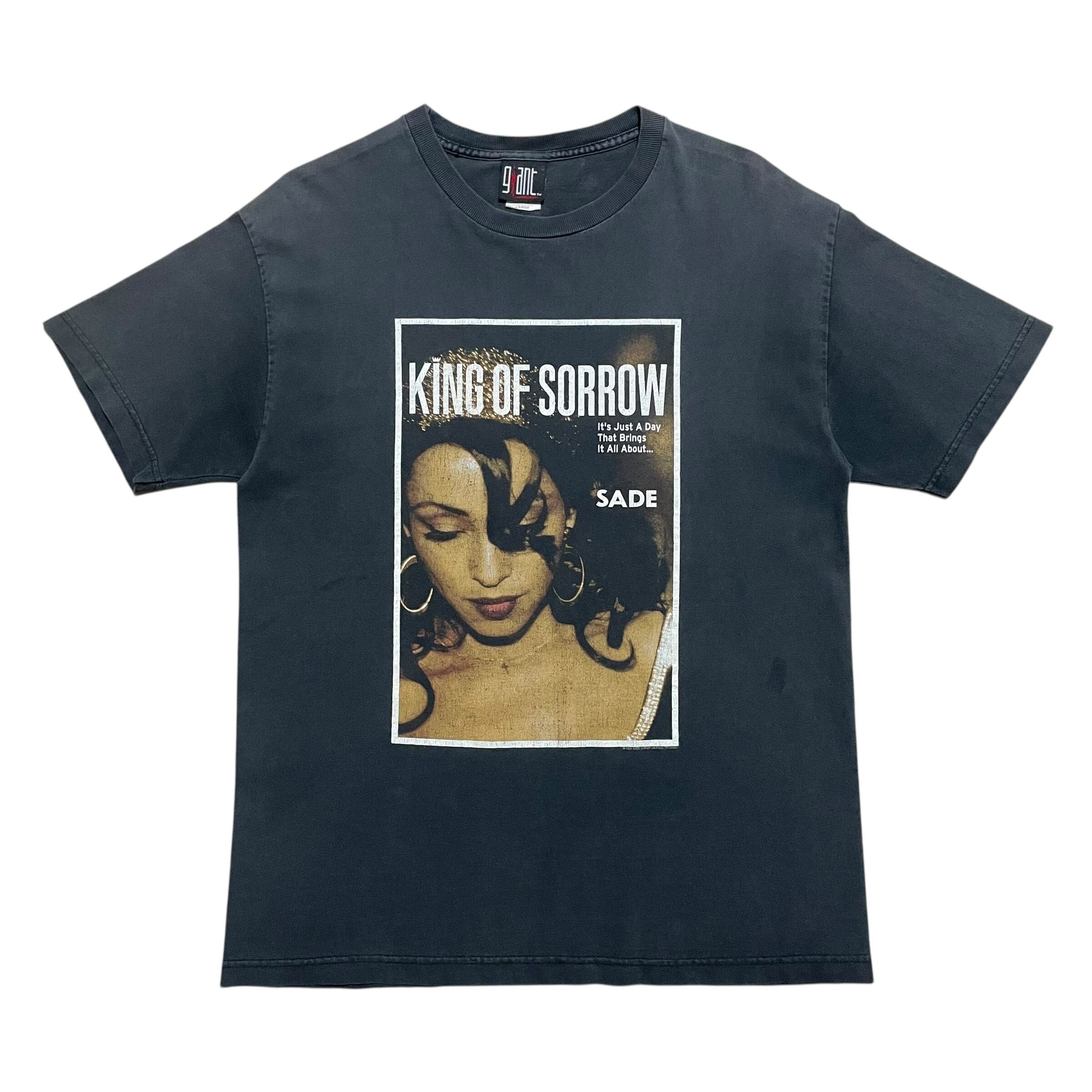 SADE KING OF SORROW GIANT シャーデー t-shirt LARGE 1945 | CONBO SADE KING OF SORROW GIANT シャーデー t-shirt LARGE 1945 | CONBO
