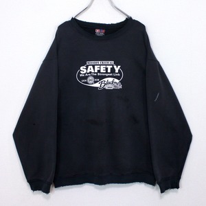 【Caka act2】Good Aging Vintage Loose Pullover Sweat Shirt