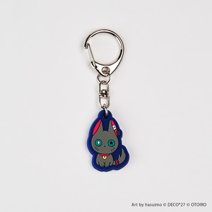 【にーにゃ】ラバーキーホルダー