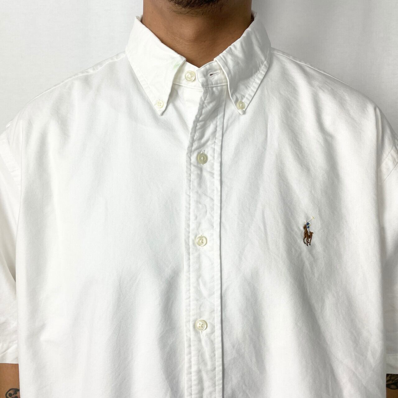 Polo Ralph Lauren 半袖シャツ XL ホワイト