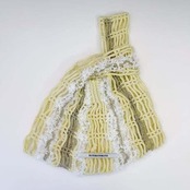 [Pattern] ストライプラメメッシュミニショッパー